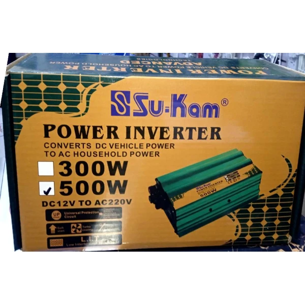 محول بطارية أبو 500واط (Power Inverter)