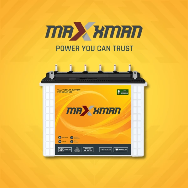 بطارية ماكس مان 200 أمبير