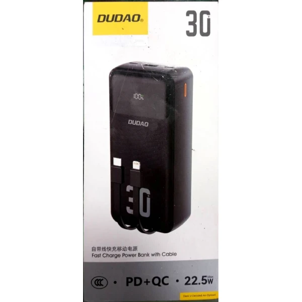 باور بنك ديداو K15MAX واط22.5 PQ+QC وايرين مدمج
