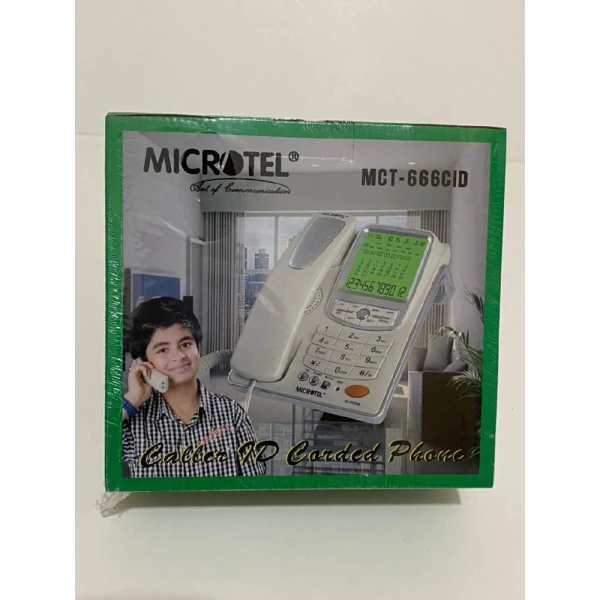 هاتف أرضي سلكي ذكي MICROTEL